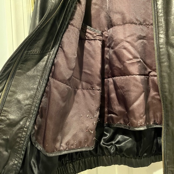 Vintage EUC Couture by J. Park Lamb‎ Leather Jacket - Picture 3 of 6